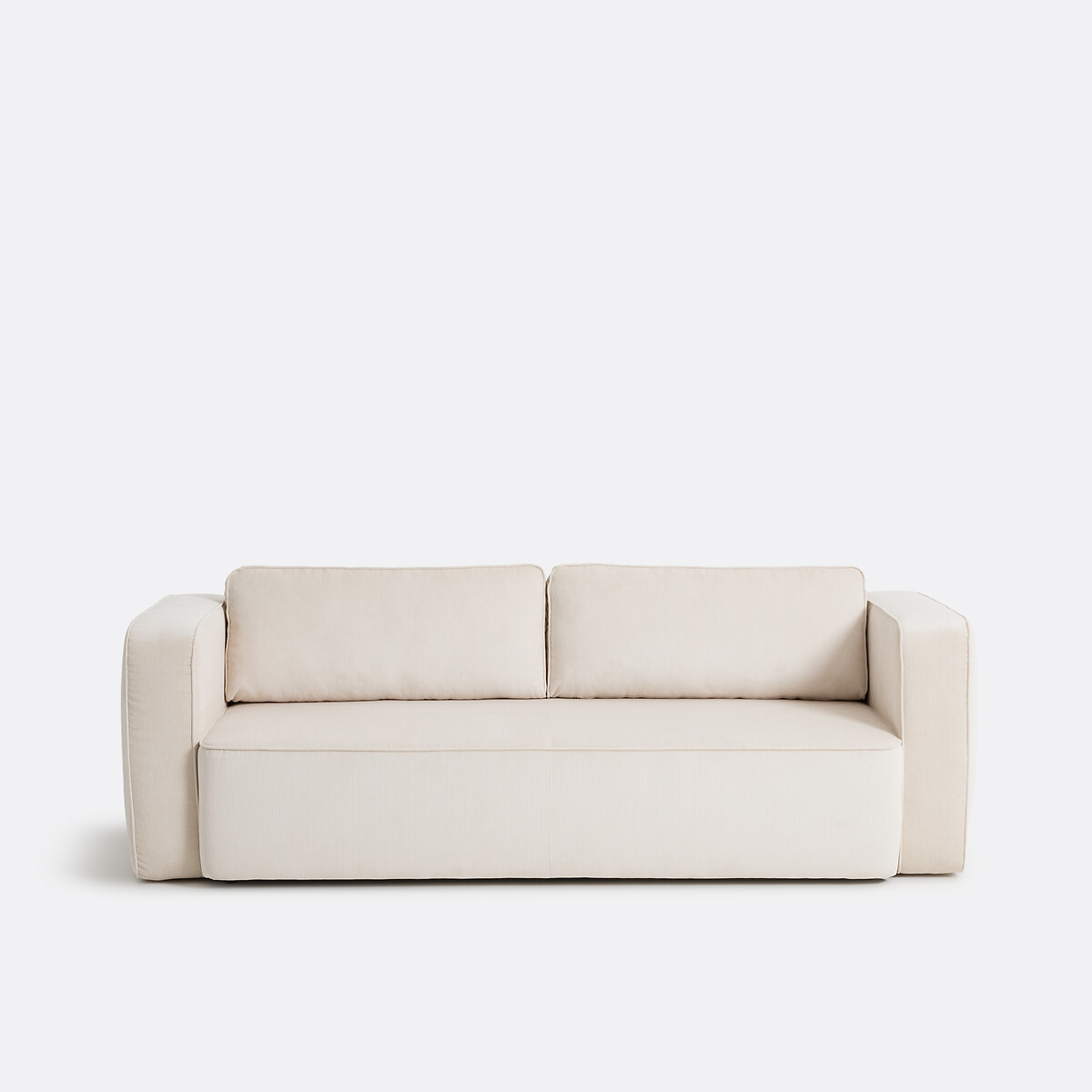 Canapé Amedea La Redoute Intérieurs : attention, 135 cm de couchage seulement Canapé Amedea La Redoute Intérieurs : attention, 135 cm de couchage seulement