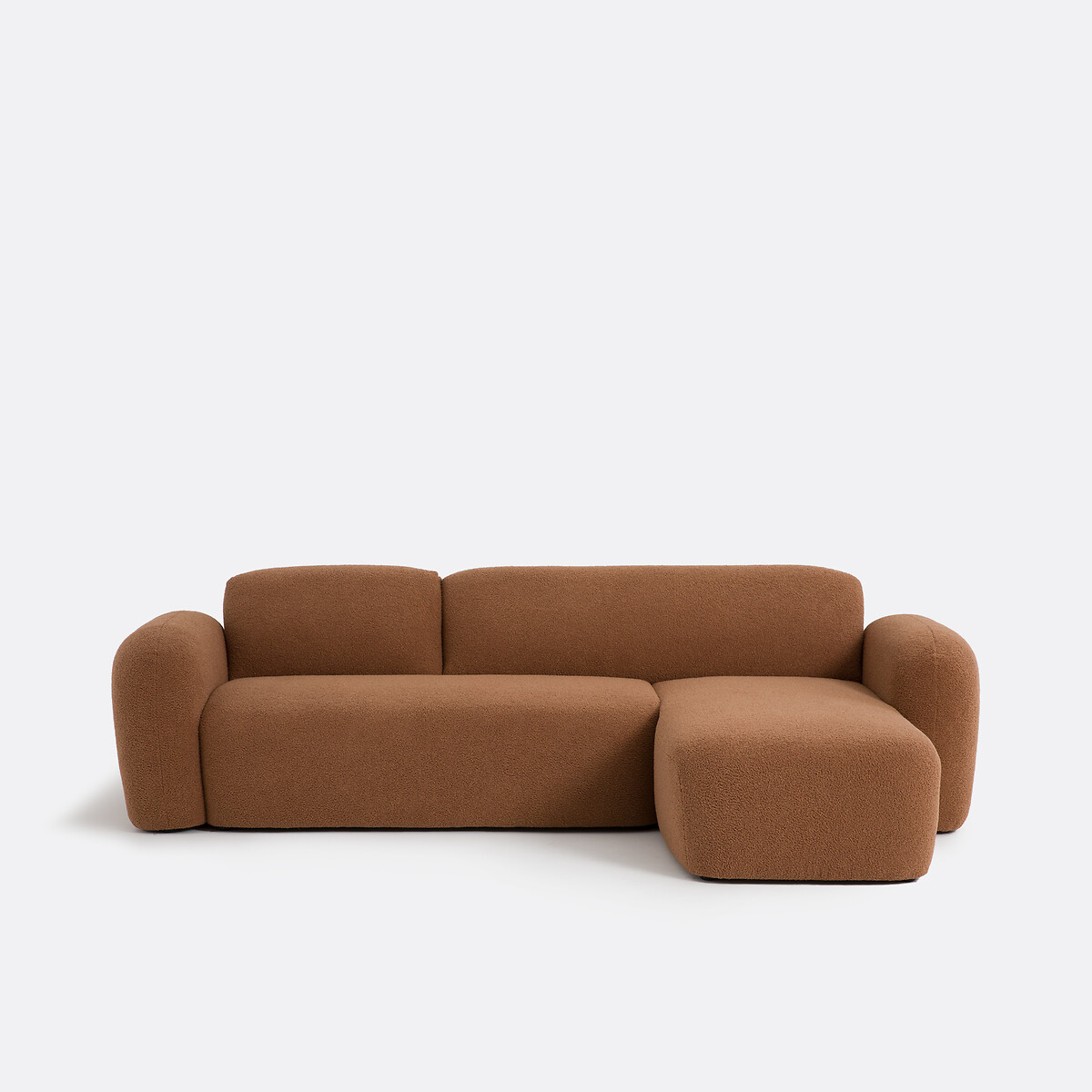Canapé Angle Danilo La Redoute Interieurs : un angle réversible en bouclette épaisse taillé pour les salons qui ne savent pas encore dans quel sens ils vont Canapé Angle Danilo La Redoute Interieurs : un angle réversible en bouclette épaisse taillé pour les salons qui ne savent pas encore dans quel sens ils vont